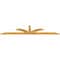 Ekena Millwork Richland Rough Sawn Timber Gable Bracket, Western Red Cedar, 108"W x 22"H x 2"D x 4"F, 5/12 Pitch GBW108X22X0204RIC00RWR - alternate 2